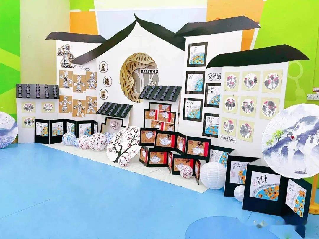 40種古典雅致創意方案,輕松搞定幼兒園中國風環創!|設計分享_文化